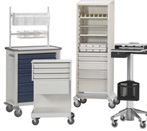 Herman Miller Procedure Supply Carts