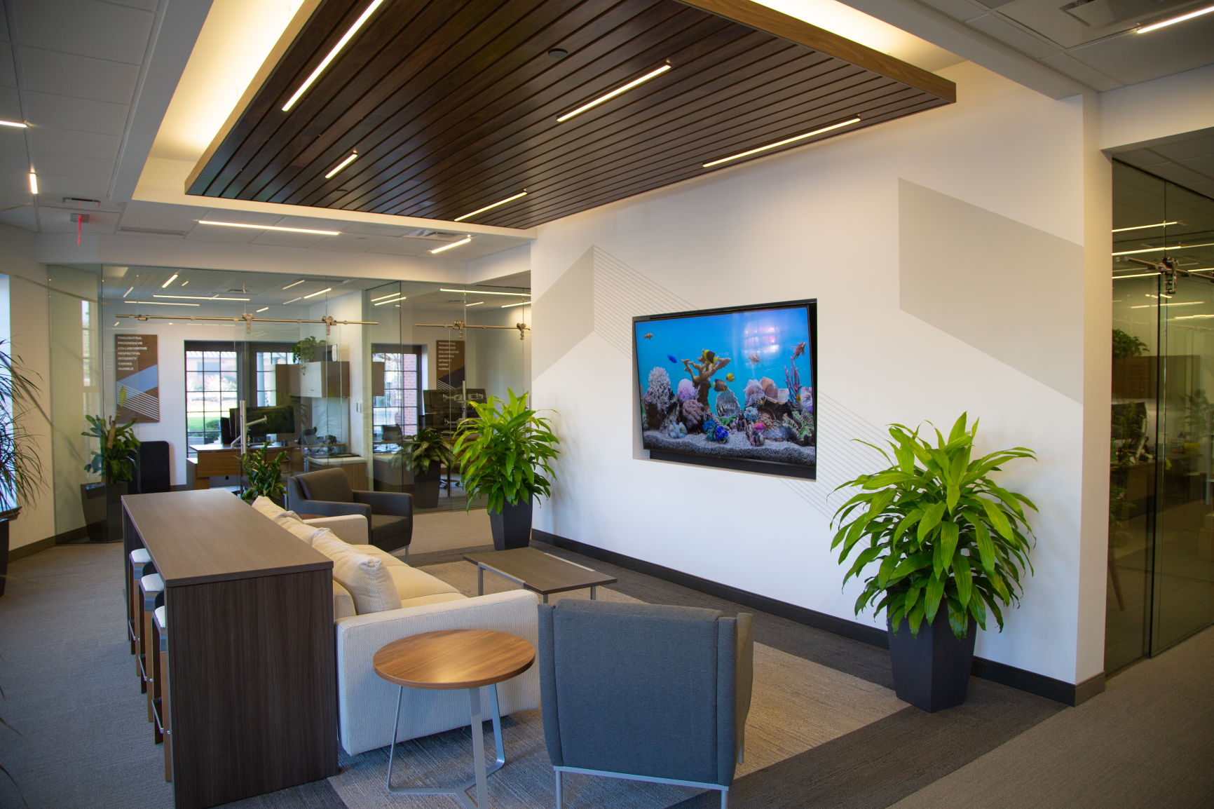 Venture Visionary Partners worked with Continental Office Branding and Furniture to create an amazing space in Toledo Sylvania OH