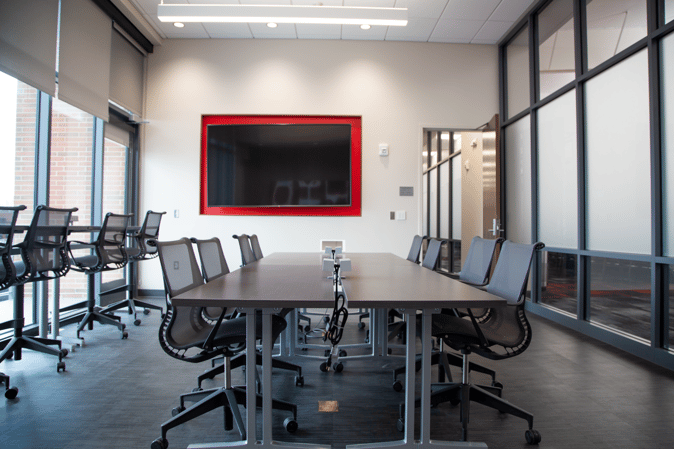 Ty Tucker Tennis Center at The Ohio State University features custom branding solutions and furniture by Continental Office