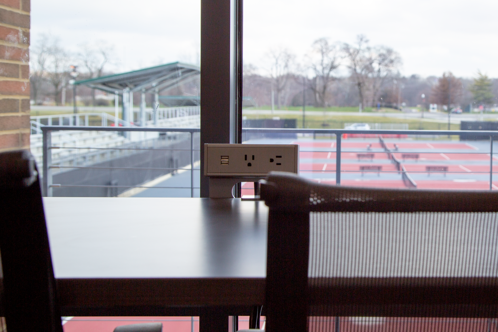 Ty Tucker Tennis Center at The Ohio State University features custom branding solutions and furniture by Continental Office