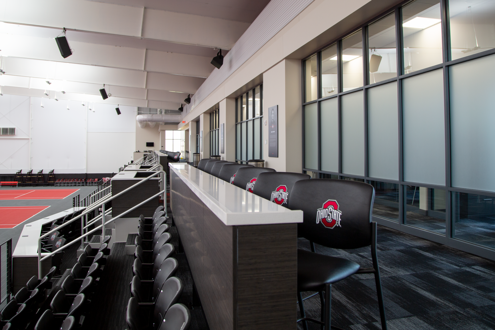 See inside the Ty Tucker Tennis Center at The Ohio State University