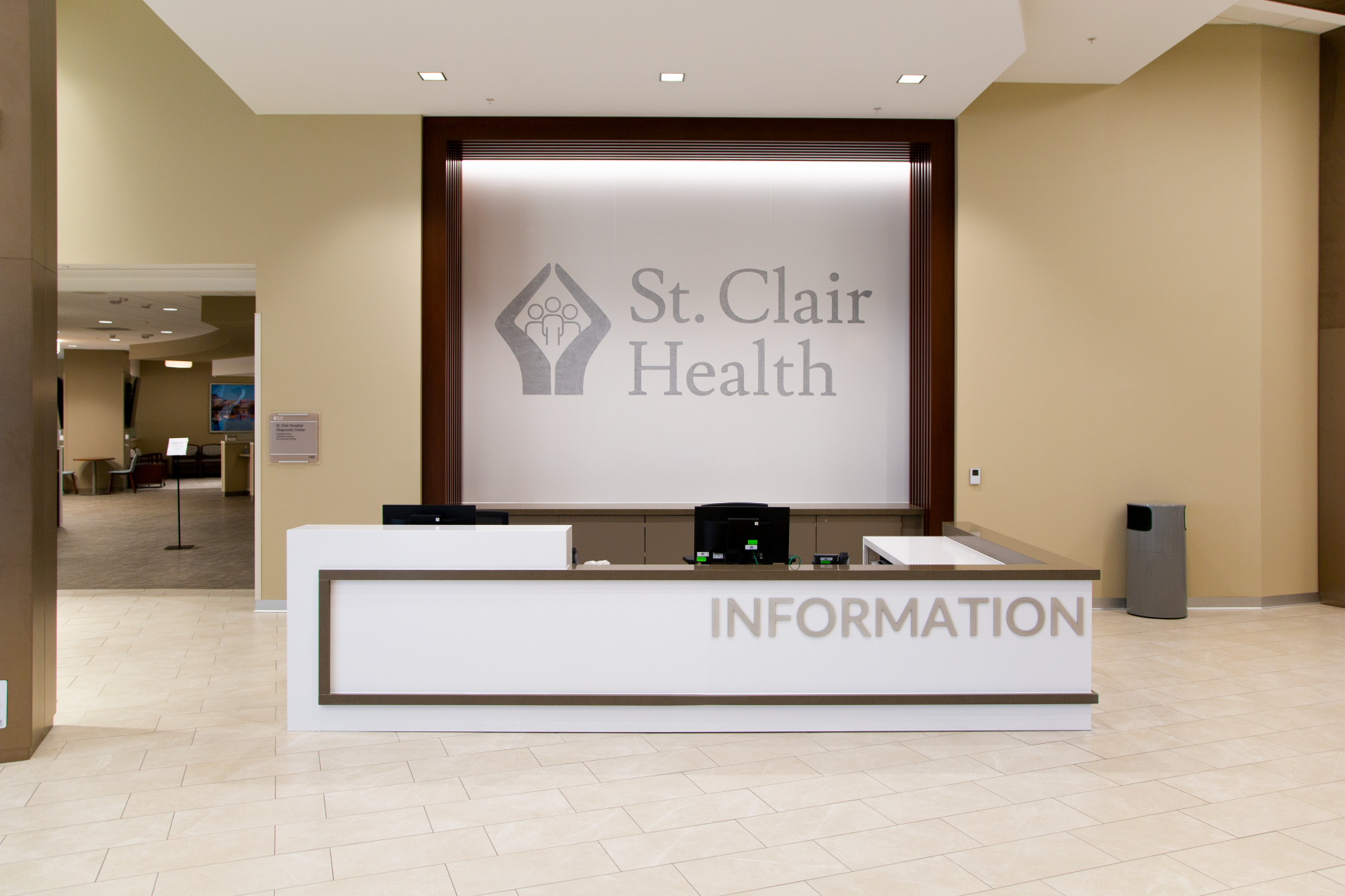 front desk at st clair health
