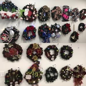 Wreath designs for Ronald McDonald House