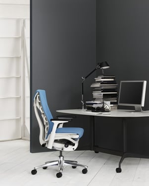 These desks give employees the opportunity to choose how they want to work throughout the day