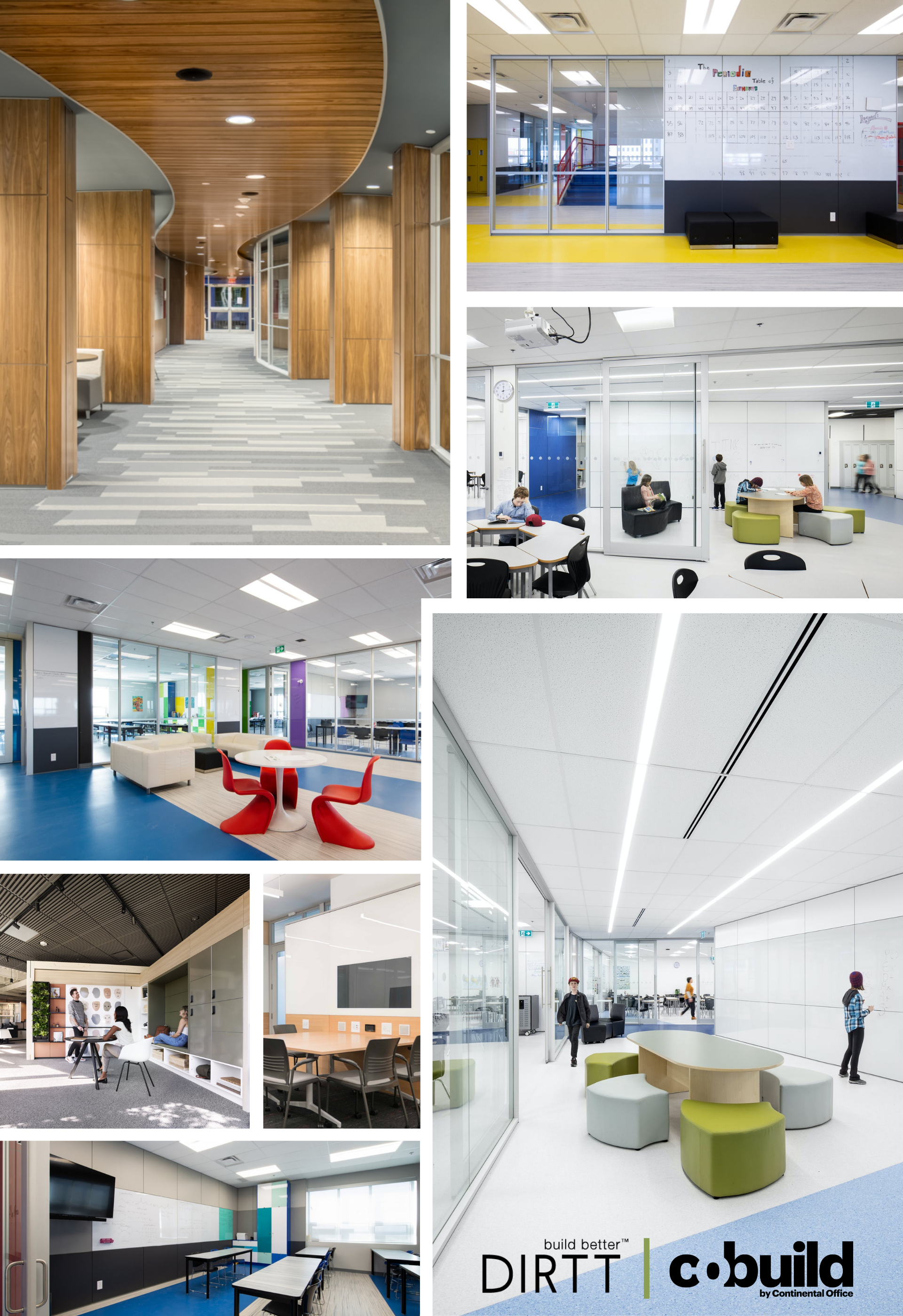 K-12 DIRTT Interior Construction Education Spaces Continental Office Columbus OH.1