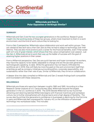 Millennials & Gen Z White Paper