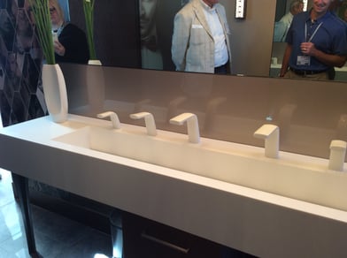 A DIRTT designed bathroom