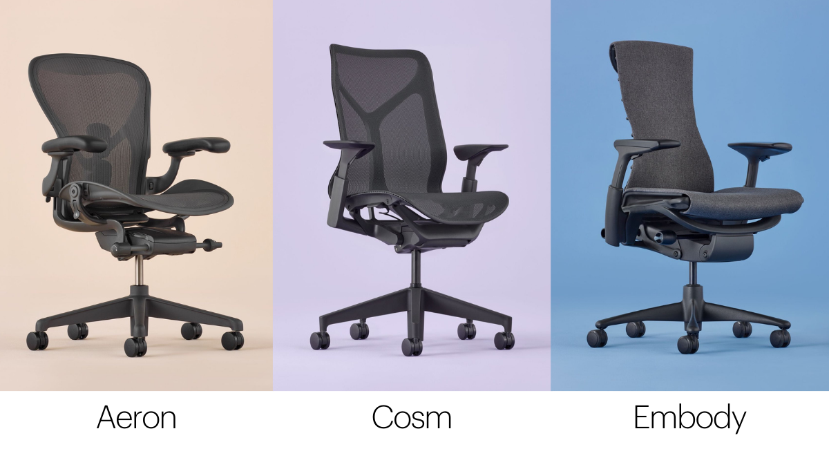 Performance Seating by Herman Miller and Continental Office
