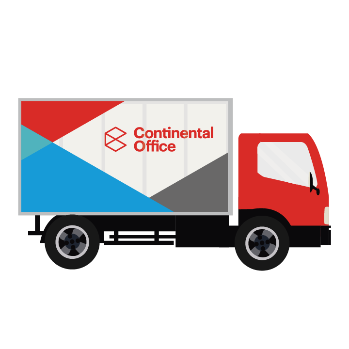 Continental Office Workplace Services Truck