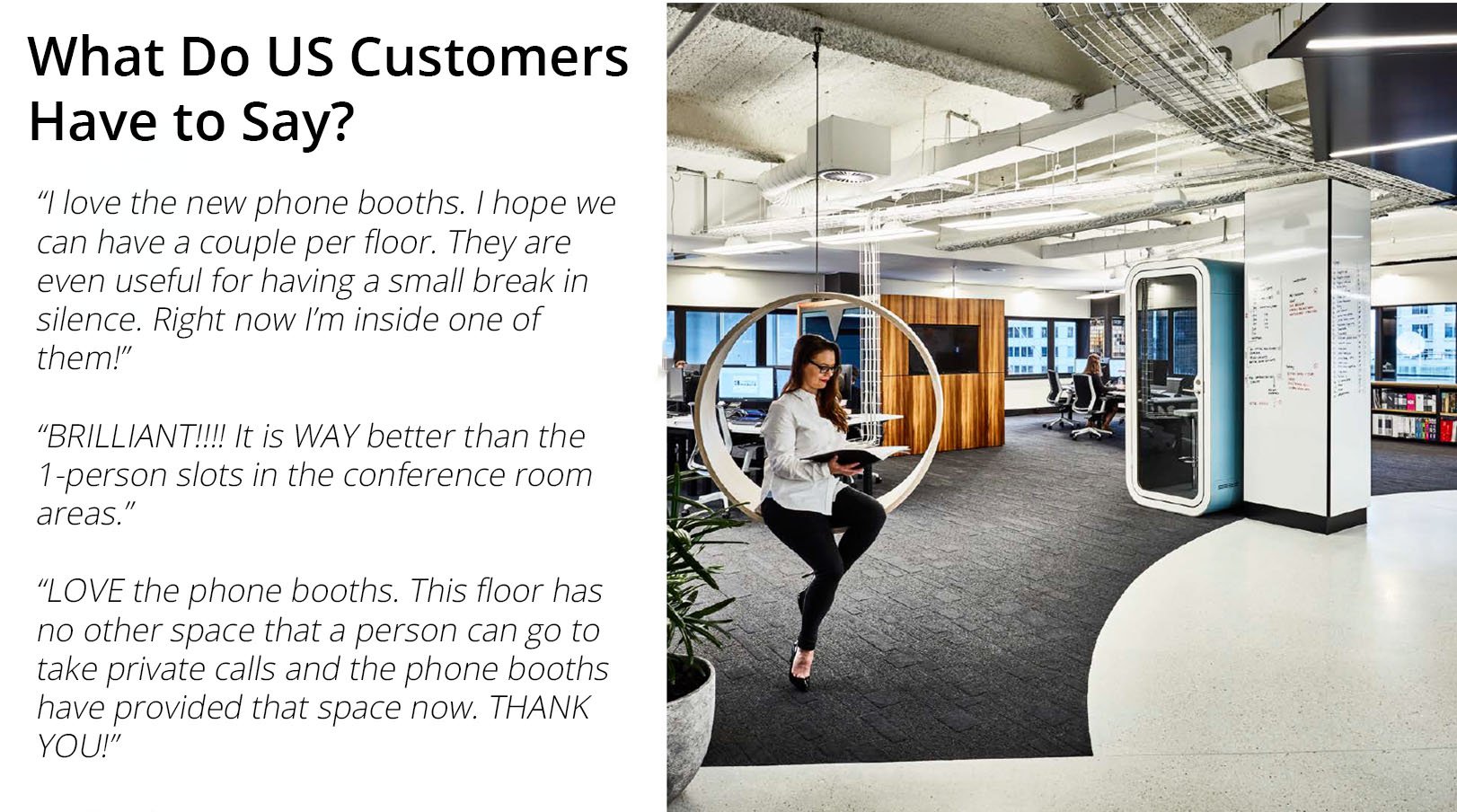 US testimonials framery