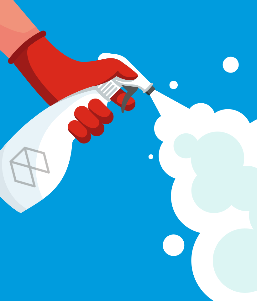 spray bottle