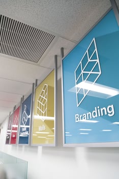 A new brand or branded environment really does change the mood and feel of an office.