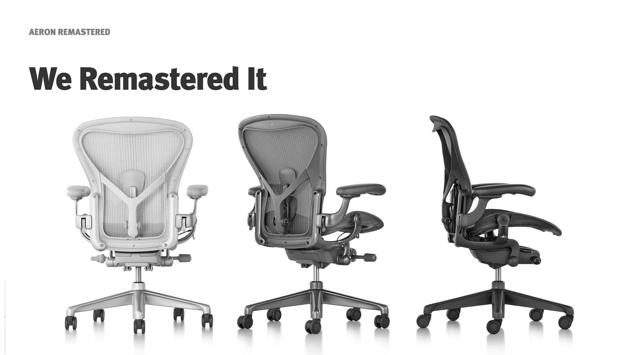 Learn More About the Remastered Aeron Chair