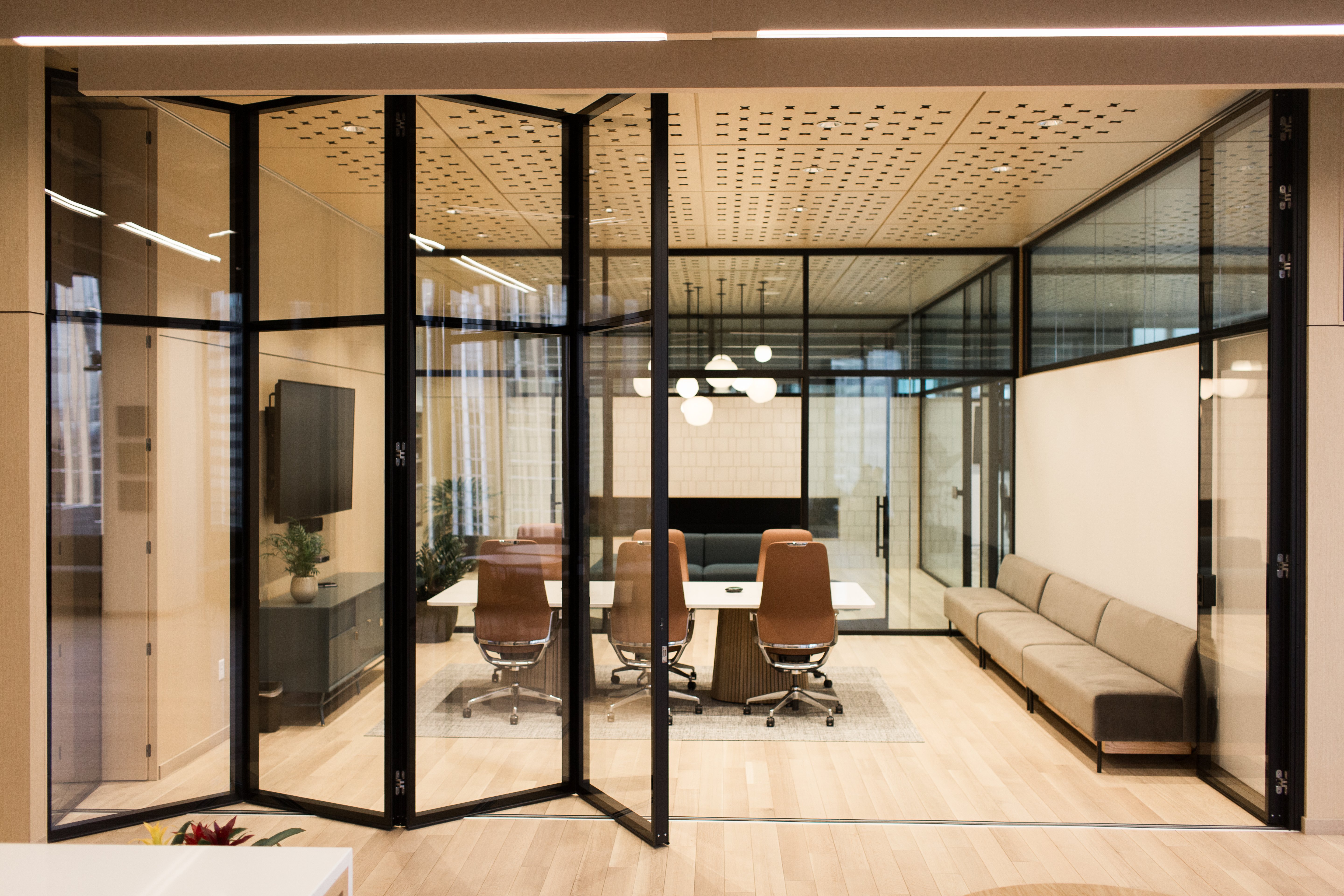 Glass Operable Falkbuild CoBuild Continental Office Columbus OH
