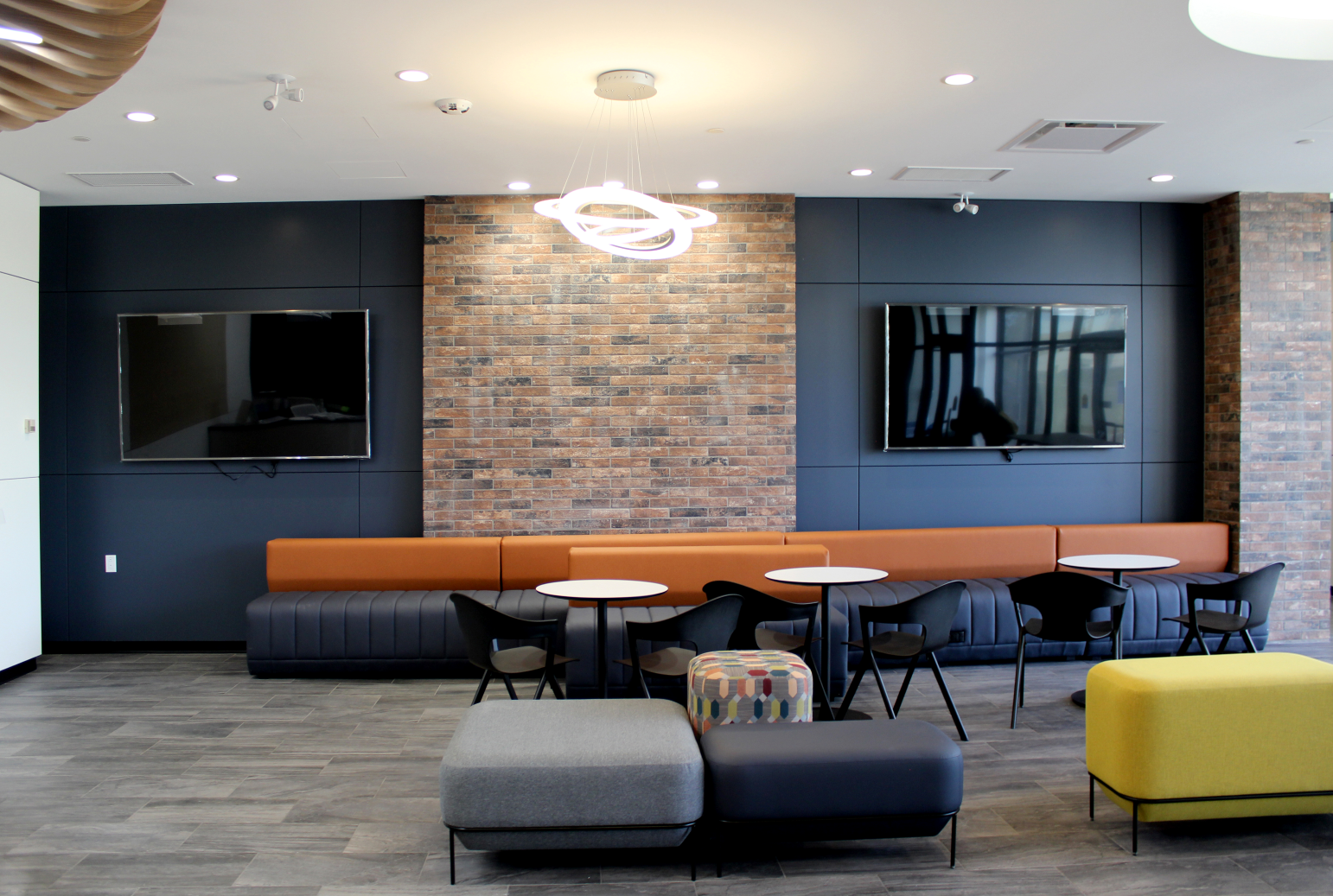 Surface Mounted TV Falkbuild CoBuild Continental Office Columbus OH