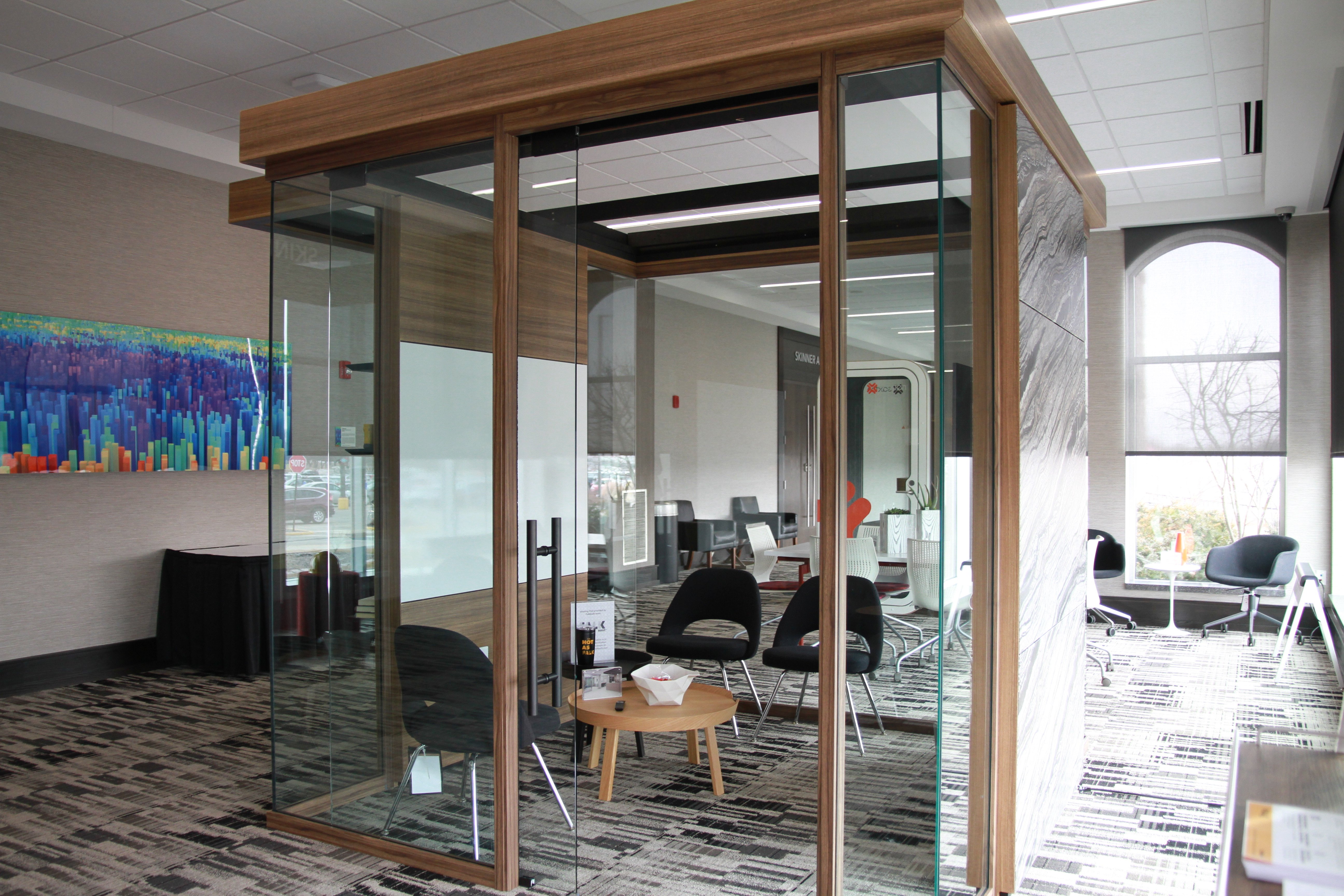 Wood-Look Frames Falkbuild CoBuild Continental Office Columbus OH